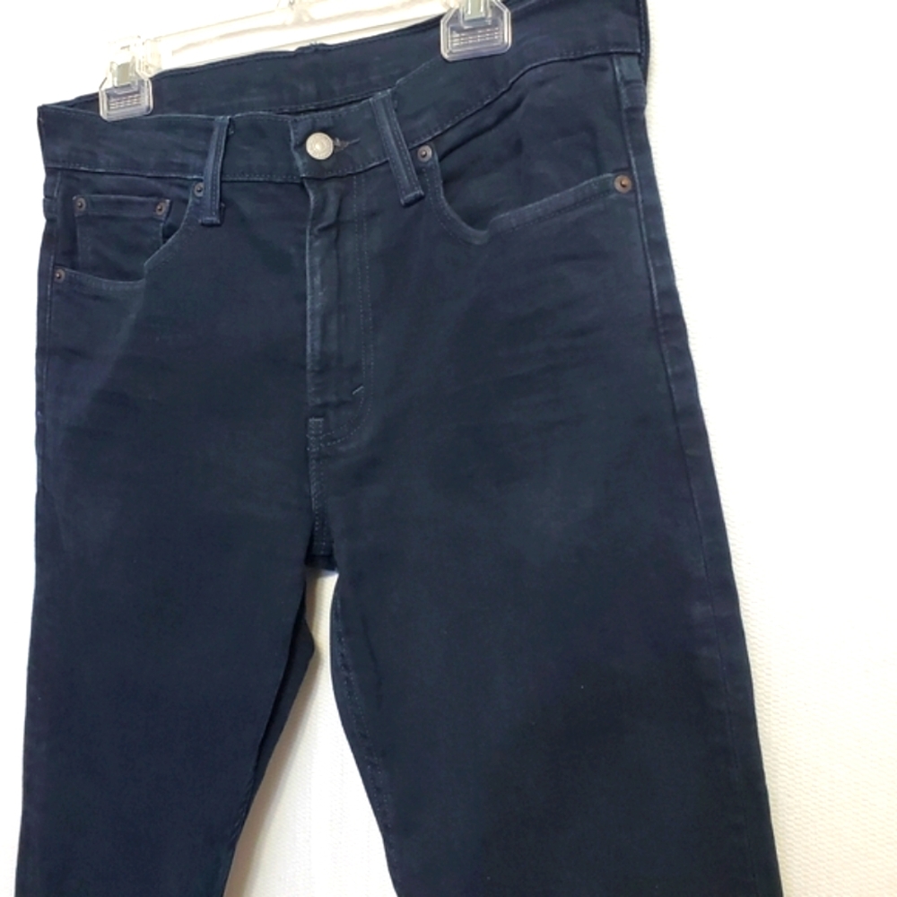 Levi's 502 Regular Taper Fit Jeans Graphite Ink 32 Waist - Picture 6 of 8